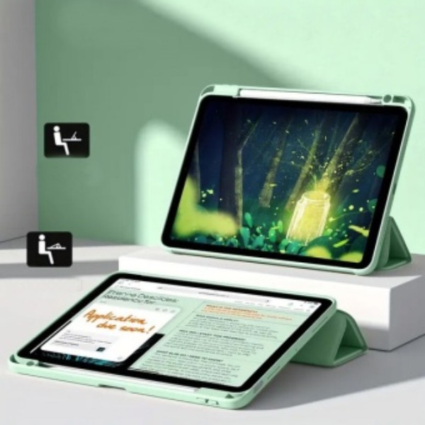 Фото - Чехол для планшета BeCover Soft Edge TPU с креплением Apple Pencil for Apple iPad Air (4/5) 2020/2022 10.9'' Light Green (711698)
