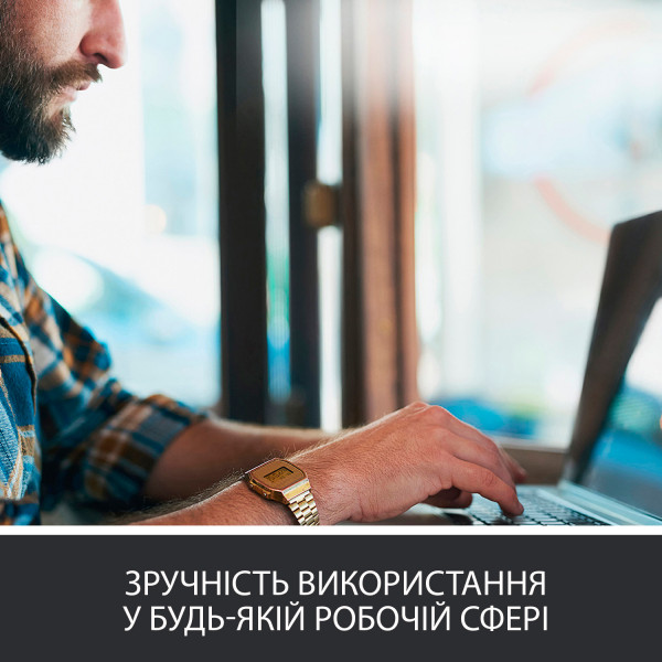 Фото - Мышь беспроводная Logitech M220 Silent Charcoal USB (910-004878)