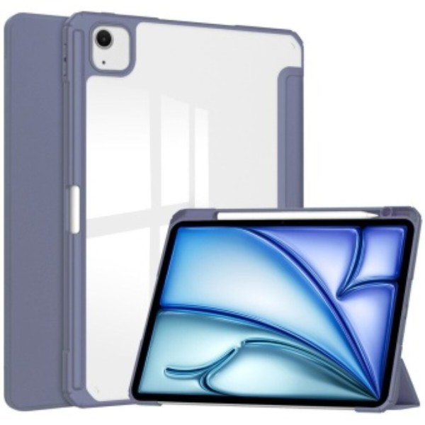 Фото - Чехол для планшета Becover Soft Edge TPU с креплением Apple Pencil для Apple iPad Air 13" M2/M3 (2024/2025) Purple (711713)