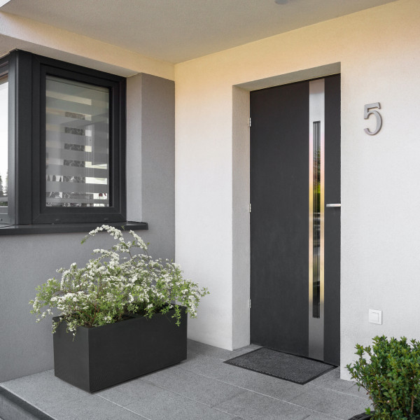 Фото - Вазон Lamela KARO 40х78х40 см сірий (9709366)