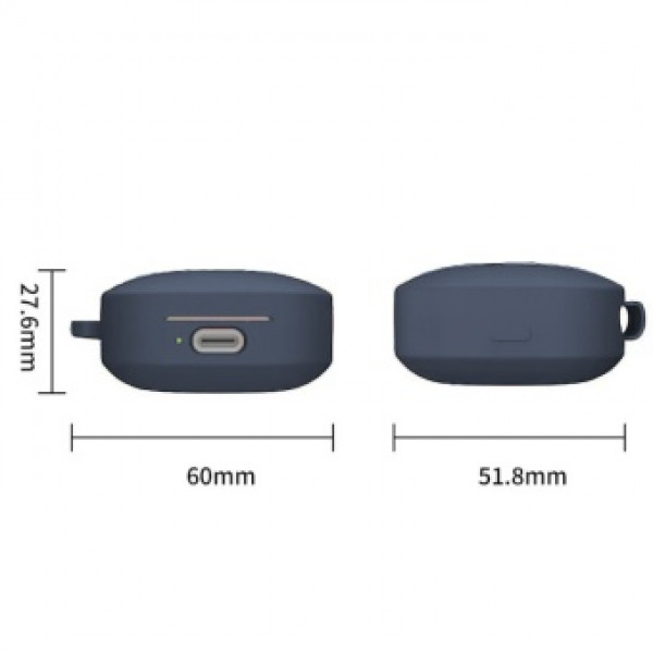Фото - Чехол для наушников BeCover Silicon for Xiaomi Redmi Buds 6 Active Deep Blue (712013)