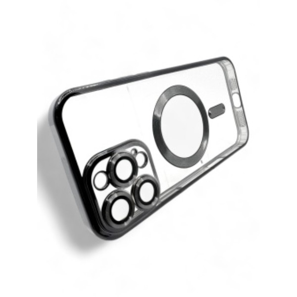 Фото - Чехол для смартфона BeCover TPU Chrome Case (MagSafe) for Apple iPhone 16 Pro Black (712080)