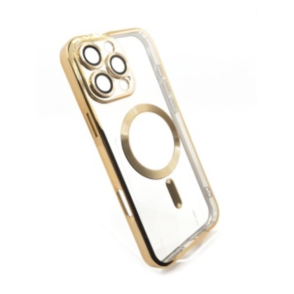Фото - Чехол для смартфона BeCover TPU Chrome Case (MagSafe) for Apple iPhone 16 Pro Gold (712081)