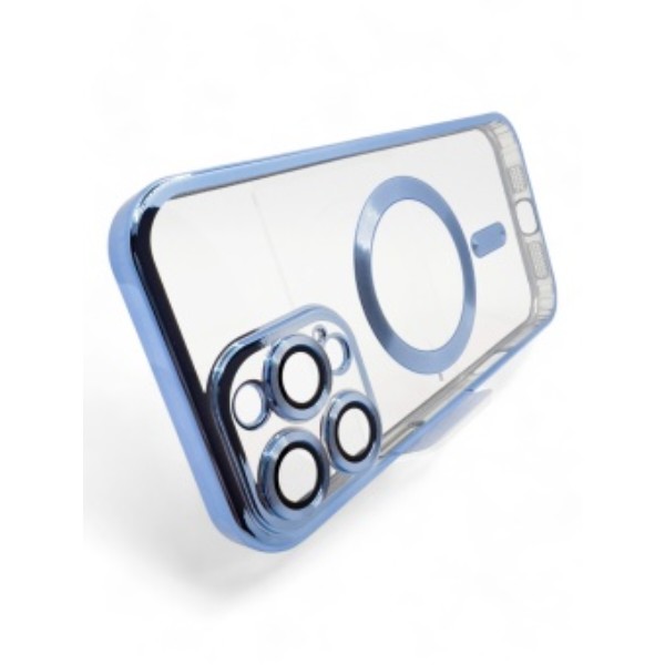Фото - Чехол для смартфона BeCover TPU Chrome Case (MagSafe) for Apple iPhone 16 Pro Sierra Blue (712082)