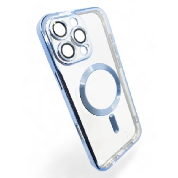 Фото - Чехол для смартфона BeCover TPU Chrome Case (MagSafe) for Apple iPhone 16 Pro Sierra Blue (712082)