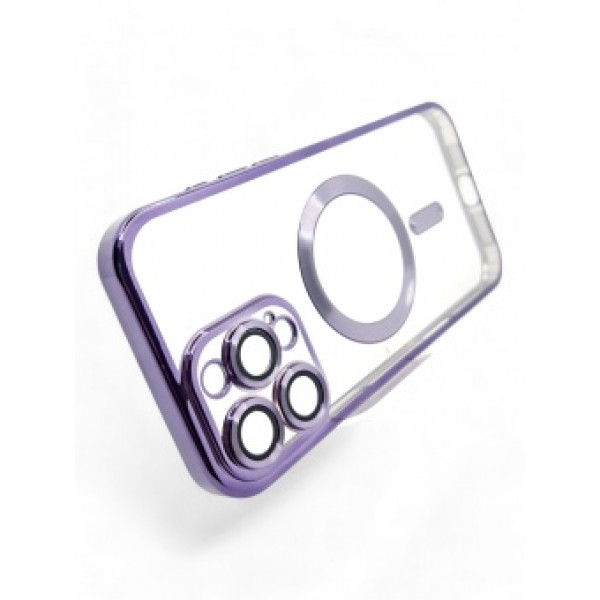 Фото - Чохол для смартфону BeCover TPU Chrome Case (MagSafe) for Apple iPhone 16 Pro Purple (712084)