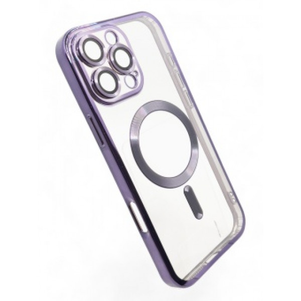 Фото - Чохол для смартфону BeCover TPU Chrome Case (MagSafe) for Apple iPhone 16 Pro Purple (712084)