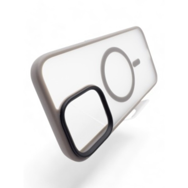 Фото - Чехол для смартфона BeCover Metal Buttons Case (MagSafe) for Apple iPhone 16 Plus Gray (712095)