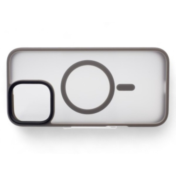 Фото - Чехол для смартфона BeCover Metal Buttons Case (MagSafe) for Apple iPhone 16 Pro Gray (712098)