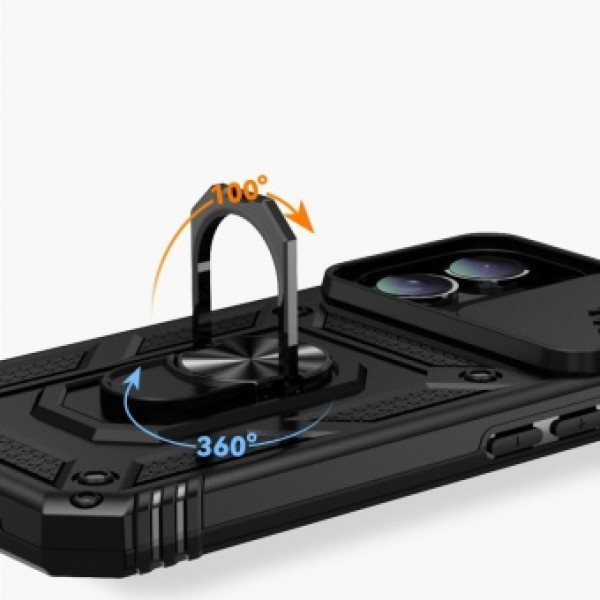 Фото - Чохол для смартфону BeCover Military for Apple iPhone 16 Black (712153)