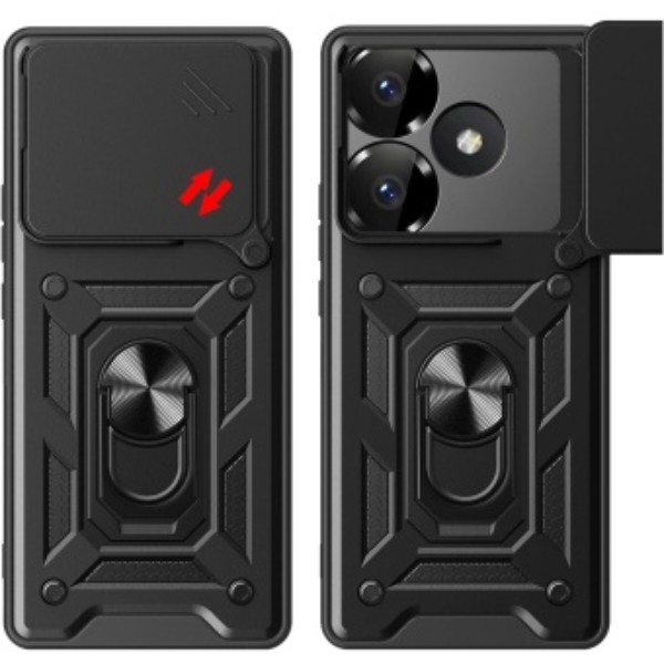 Фото - Чохол для смартфону BeCover Military for Poco F6 Black (712165)