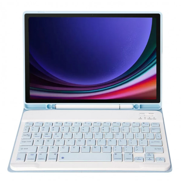 Фото - Чохол-клавіатура для планшета BeCover for Samsung Galaxy Tab A9 SM-X115 8.7" Light Blue (712358)