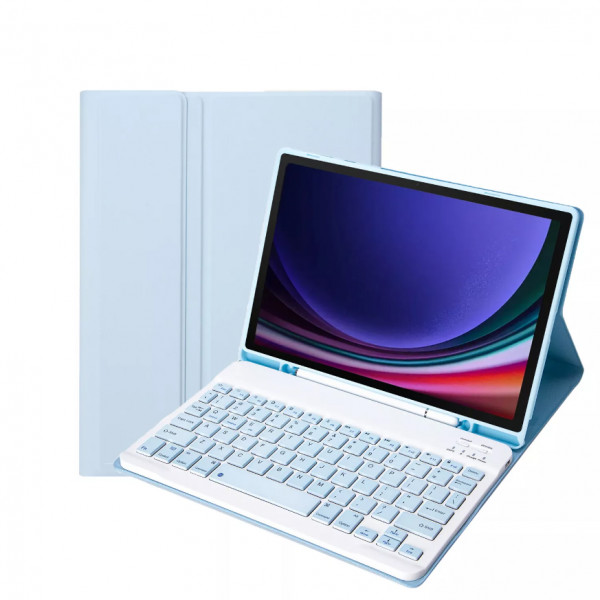 Фото - Чохол-клавіатура для планшета BeCover for Samsung Galaxy Tab A9 SM-X115 8.7" Light Blue (712358)