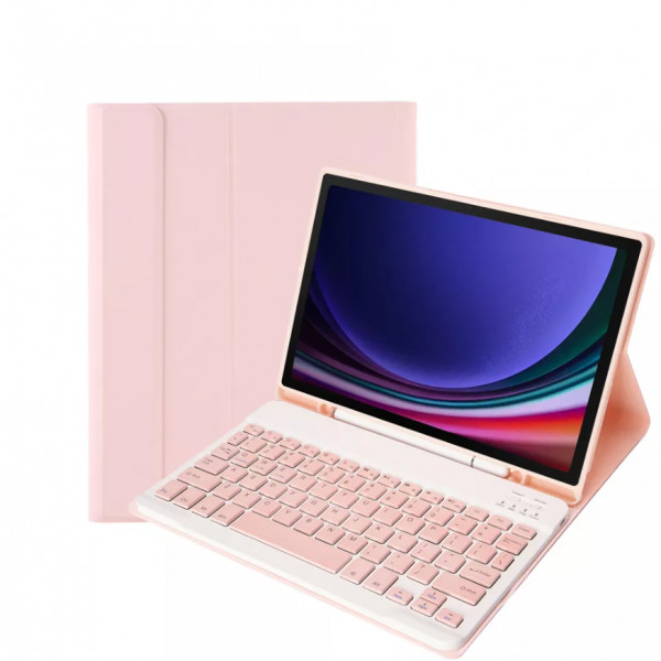 Фото - Чехол-клавиатура для планшета BeCover for Samsung Galaxy Tab A9 SM-X115 8.7" Pink (712359)