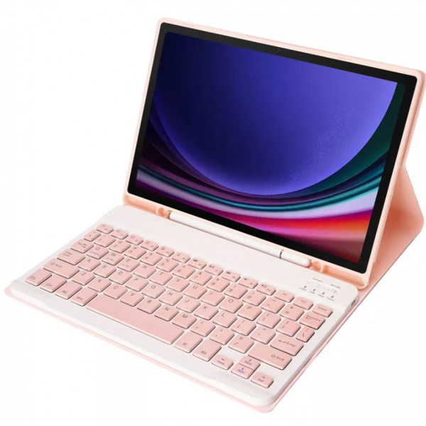 Фото - Чехол-клавиатура для планшета BeCover for Samsung Galaxy Tab A9 SM-X115 8.7" Pink (712359)