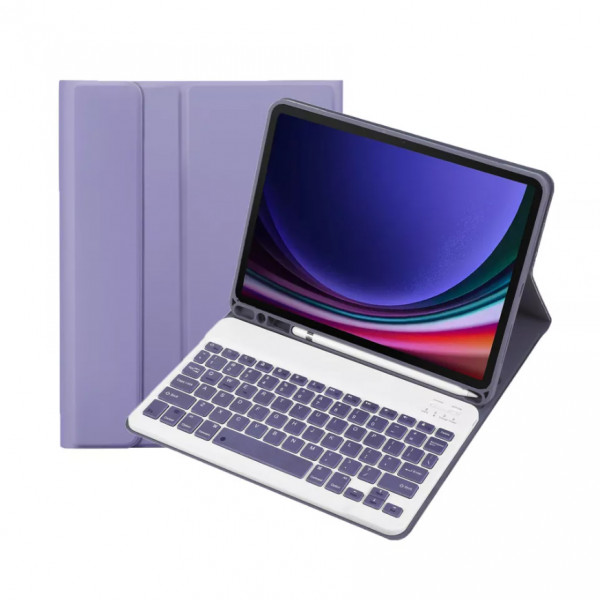 Фото - Чохол-клавіатура для планшета BeCover for Samsung Galaxy Tab A9 SM-X115 8.7" Purple (712360)