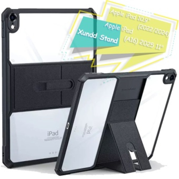 Фото - Чохол для планшету BeCover Xundd Stand for Apple iPad Pro 11" M4 2024 Black (713253)