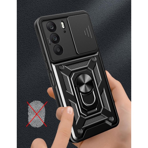 Фото - Чохол для смартфону BeCover Military for Realme C75 4G Black (713539)