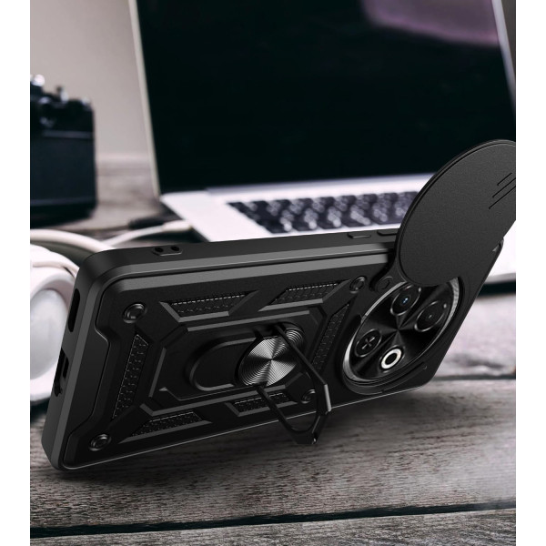 Фото - Чохол для смартфону BeCover Military for Tecno Spark 30 (KL6) Black (713541)