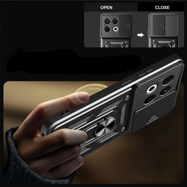 Фото - Чохол для смартфону BeCover Military for Tecno Spark 30 Pro (KL7) Black (713542)