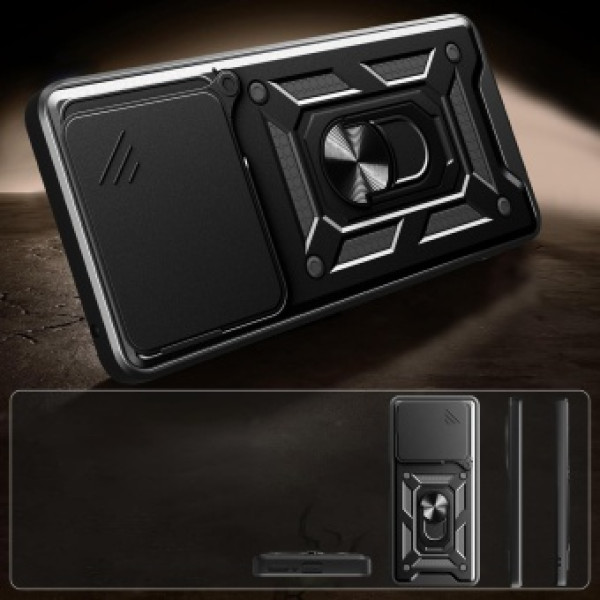 Фото - Чохол для смартфону BeCover Military for ZTE Blade A35 Black (713549)