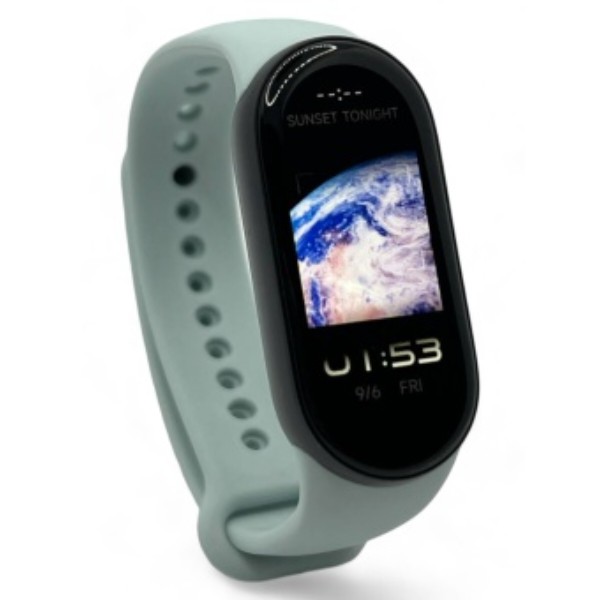 Фото - Ремінець для фітнес-браслета BeCover for Xiaomi Mi Smart Band 10 Light Blue (713609)