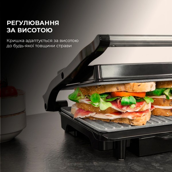 Фото - Гриль-барбекю електричний Cecotec Rock’nGrill 1500 Rapid