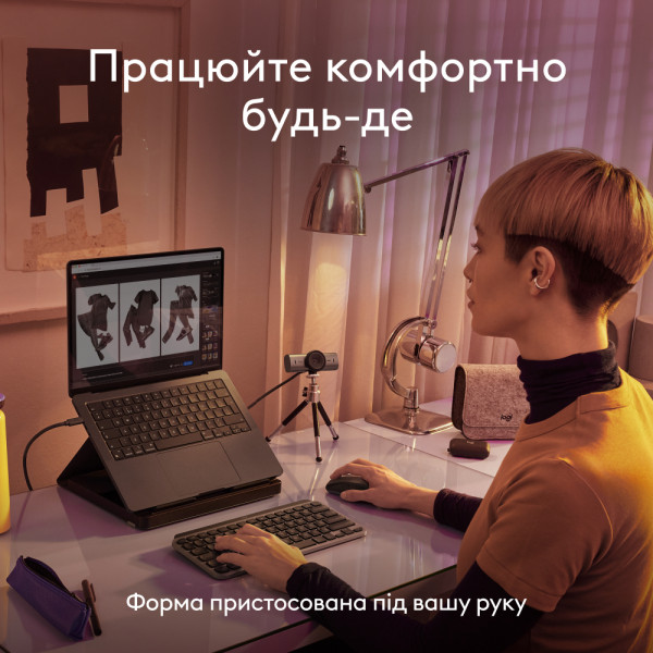 Фото - Мышь беспроводная Logitech MX Anywhere 3S for Mac Pale Grey (910-006946)
