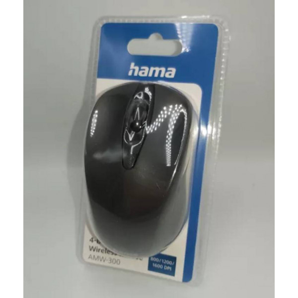 Фото - Миша бездротова Hama AMW-300 Black