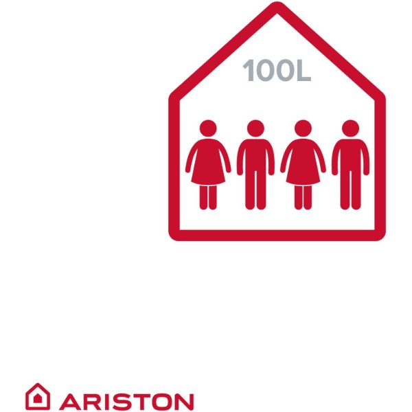 Фото - Водонагрівач Ariston LYDOS HYBRID WI-FI 100