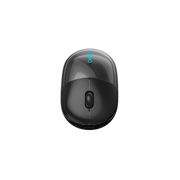 Фото - Мышь беспроводная Canyon OnClick 24 Dual-mode Silent Transparent/Black (CNS-CMSW24B)