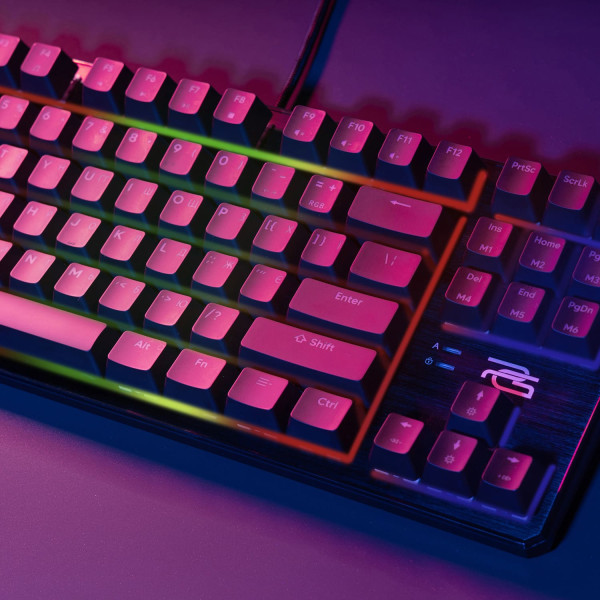Фото - Клавіатура дротова ігрова Proove Gaming Everfrost (Ukraine Layout) Black (CKEV00000401)