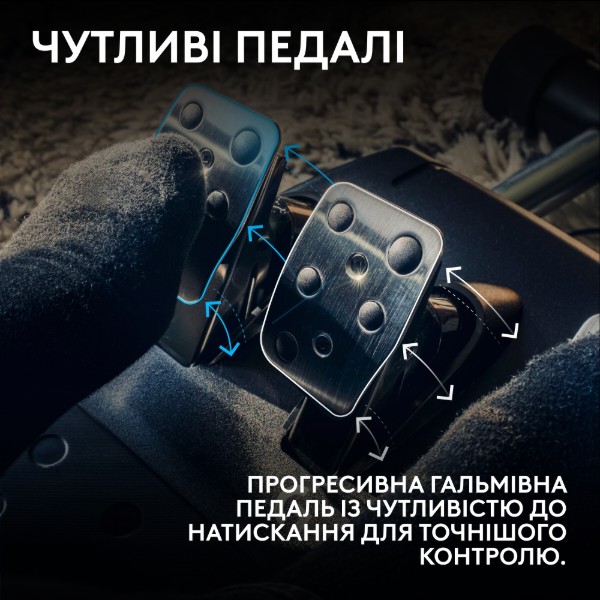 Фото - Руль Logitech G923 Racing Wheel and Pedals for PS4 and PC (941-000149)