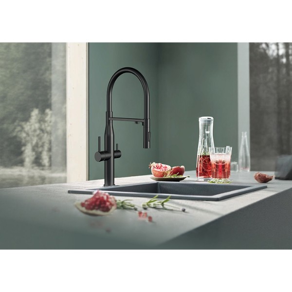 Фото - Кухонний змішувач Interline Lixio Neo MIX Maat Black