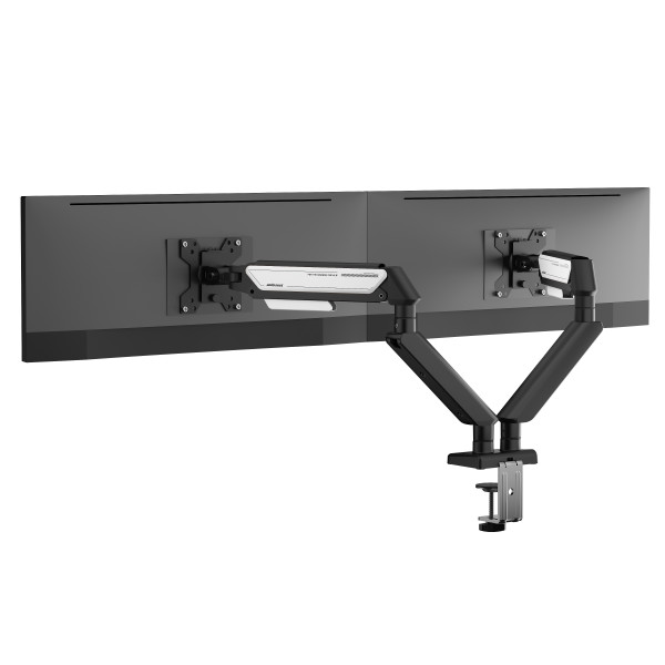 Фото - Кріплення настільне Anda Seat Stealth II Duo 17''-32'' Black & White (AD-W-A6D-2S-BW)