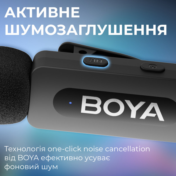 Фото - Микрофон для смартфона Boya BY-V30 Type-C Black