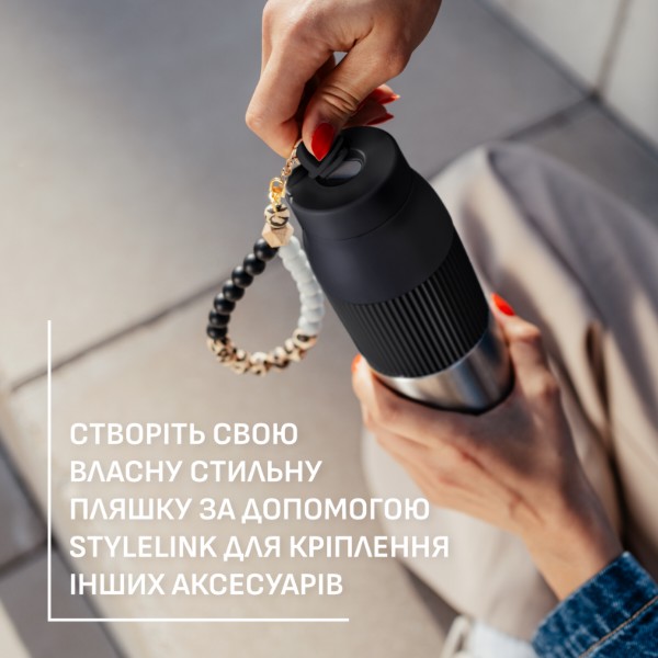 Фото - Термобутылка Tefal N2193710 BeYou Twist Screw Lid 0,5 л чёрная