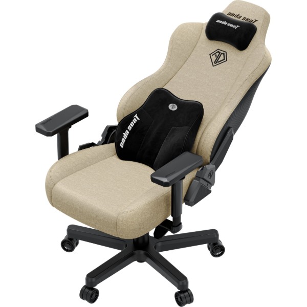 Фото - Кресло для геймеров Anda Seat Kaiser 3E XL Beige Fabric (AD23YC-XL-09-I-CF-I01)