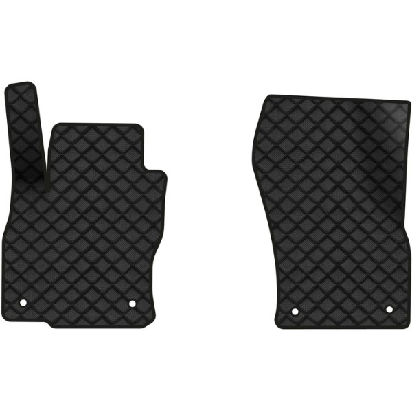 Фото - Коврики из экокожи в салон авто передние EVAtech для Superb (B8) Skoda 2015-2024 3 поколение Combi EU (SK3278AM2AV4BBB)