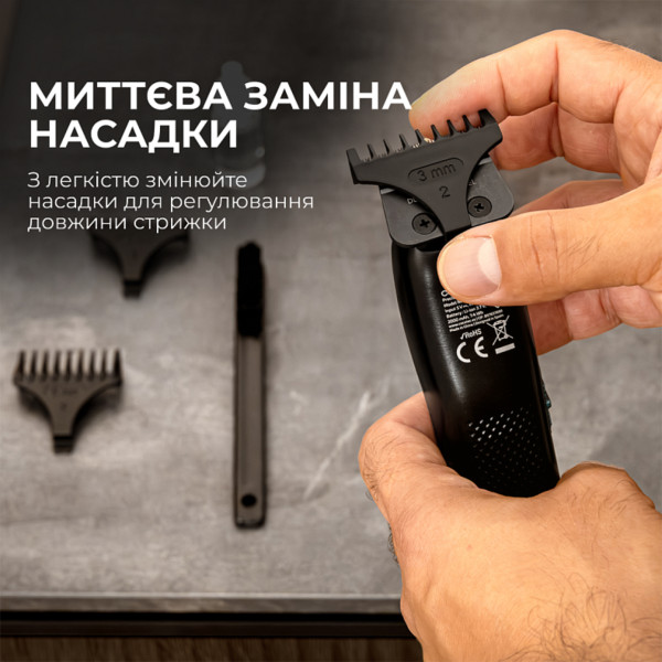 Фото - Машинка для стрижки волосся Cecotec PrecisionCare Expert Diamond (A01_EU01_104487)