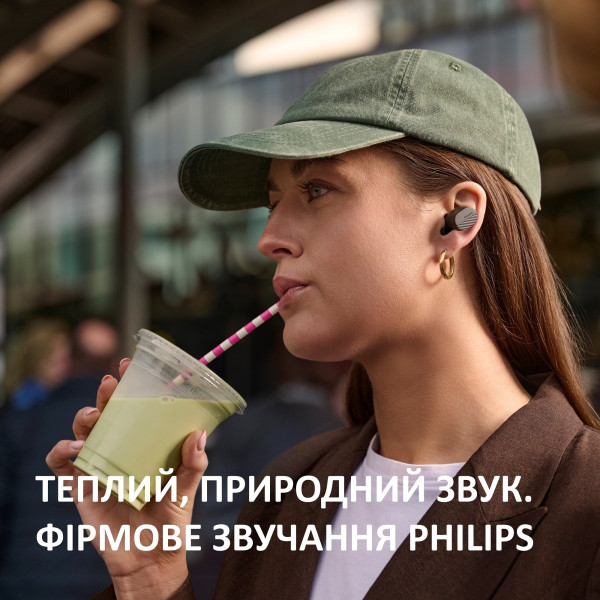 Фото - Навушники вкладиші бездротові TWS Philips TAT5000BK/00