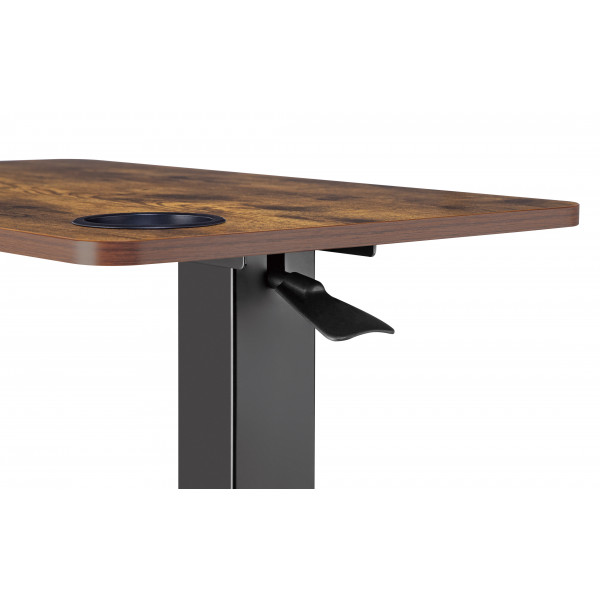 Фото - Стіл комп'ютерний OfficePro ODM366B Dark wood