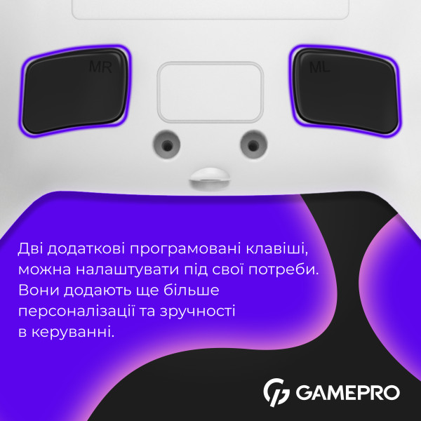 Фото - Геймпад GamePro GPS20W White