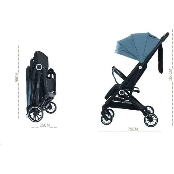 Фото - Коляска прогулянкова Haowei X5 Grey