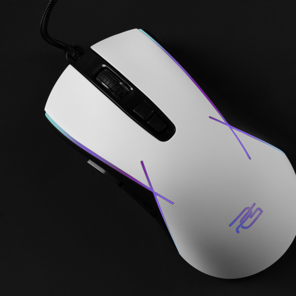 Фото - Миша дротова ігрова Proove Gaming Defiant White (CMDE00000101)
