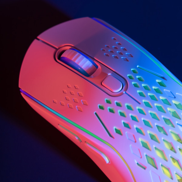 Фото - Миша бездротова ігрова Proove Gaming Buzz White (WMBU00022402)