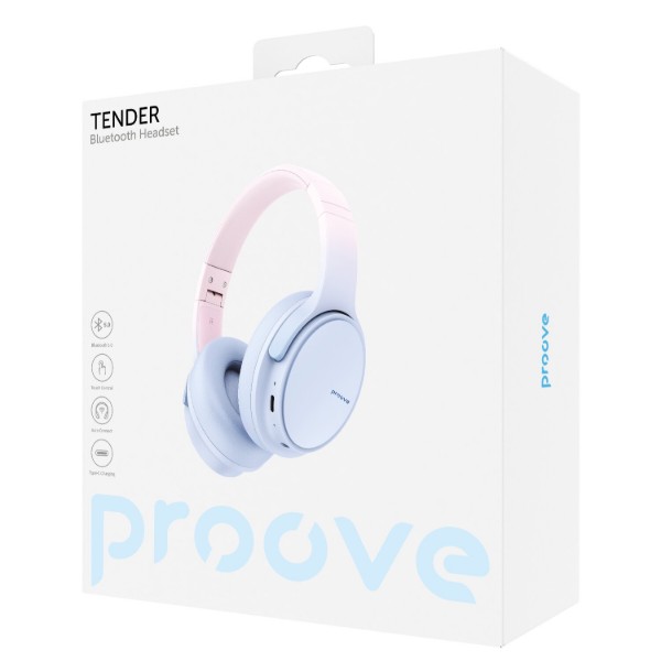 Фото - Навушники накладні бездротові Proove Tender Blue (488600004)