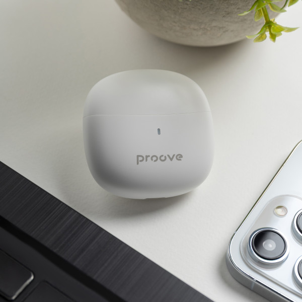 Фото - Навушники вкладиші бездротові TWS Proove Intro TWS (APP) White (TWYP53002202)