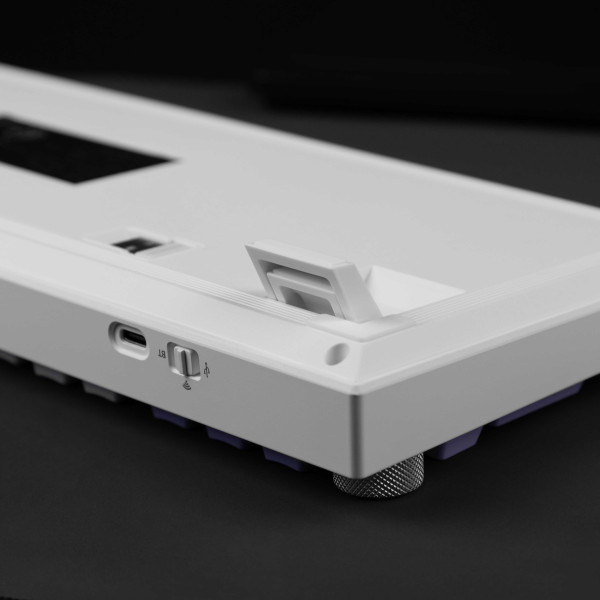 Фото - Клавіатура бездротова ігрова Proove Gaming Slicker (Ukraine Layout) White (WKSL00022402)