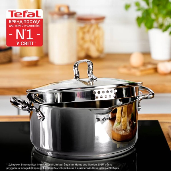 Фото - Набір посуду Tefal G732SB55 Duetto+ 11 пр